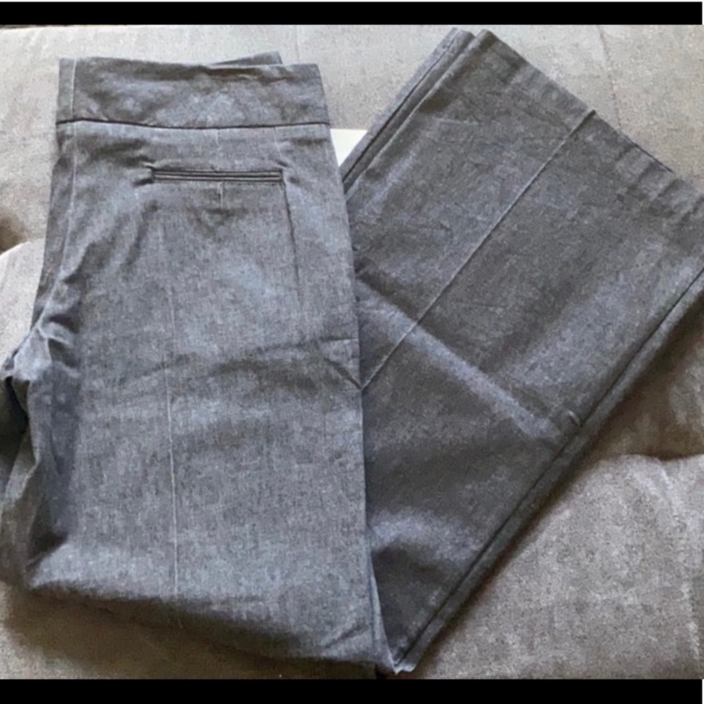 Wardrobe Wide Leg Black Denim Trouser Pant
